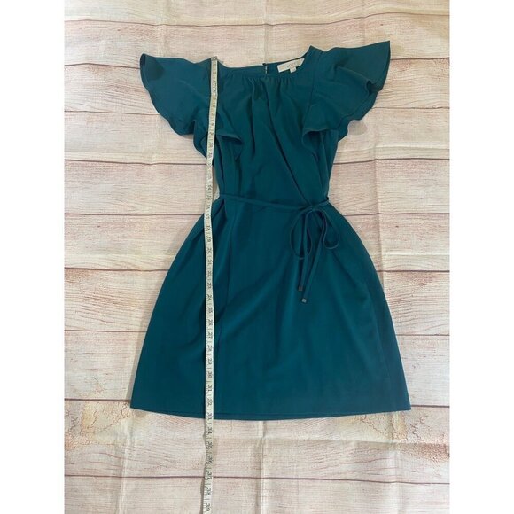 Loft Women's Green Slutter Sleeve Pull Over Dress - 2 - Picture 7 of 12